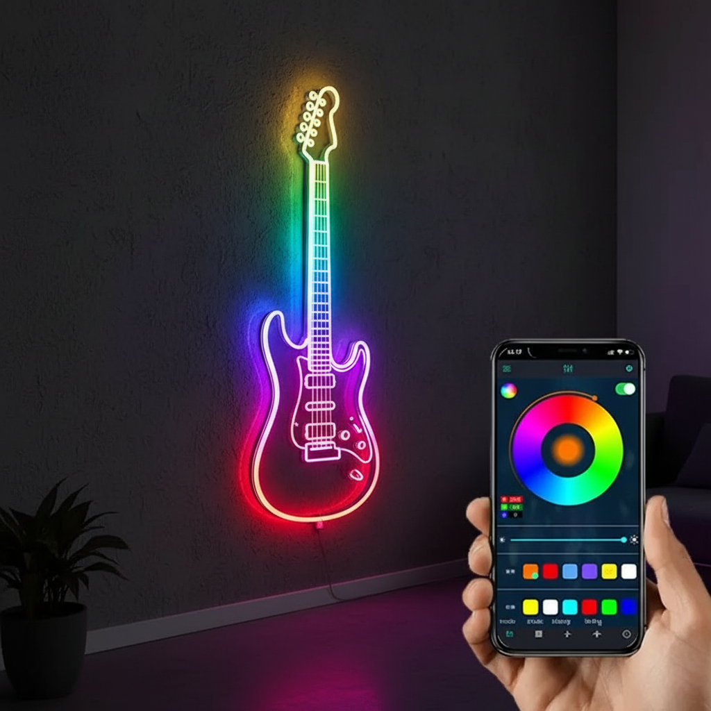 USB Powered LED RGB Color Changing LED Strip Light With App Control 