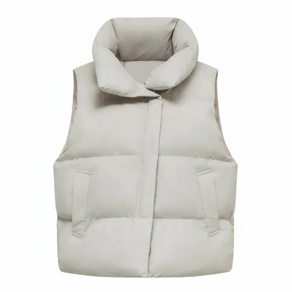 Classic Oversized Sleeveless Puffer Gilet Jacket