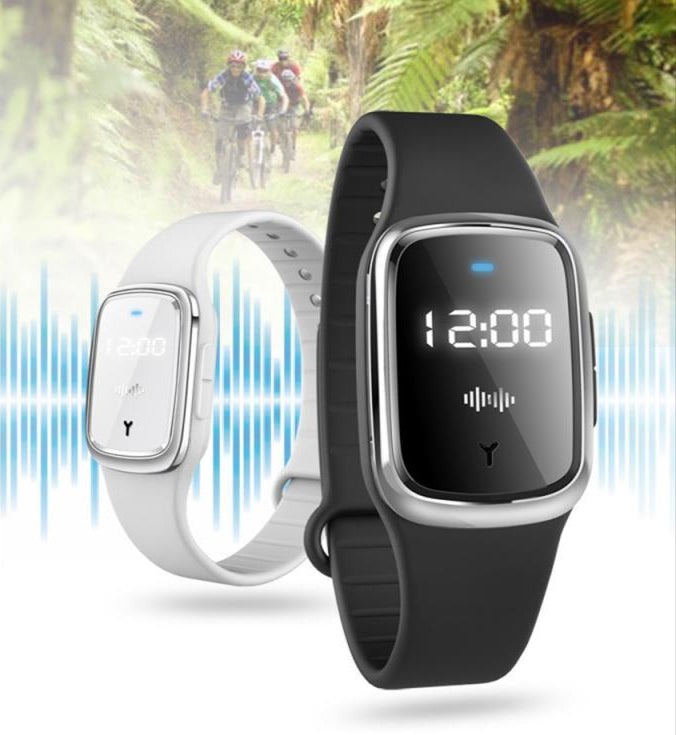Natural Repellent - Ultrasonic Anti-Mosquito Wrist Band (w/ 3-Block Modes) - Gear Elevation