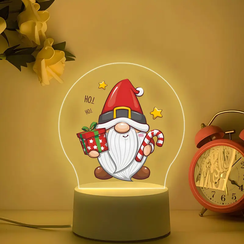 USB Powered Acrylic Christmas Night Light