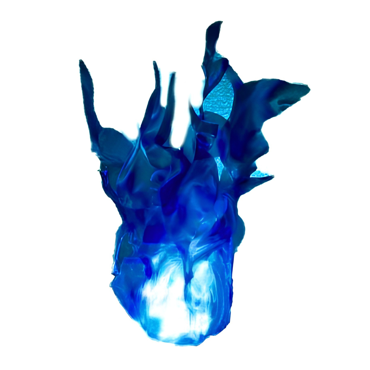 Halloween Floating Fireball Prop With LED Glow