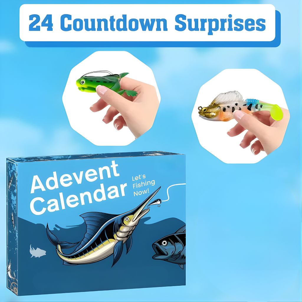 Fishing Lure Advent Calendar