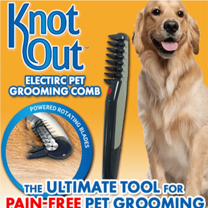 Knot Out Pet Grooming Comb-Amzemart