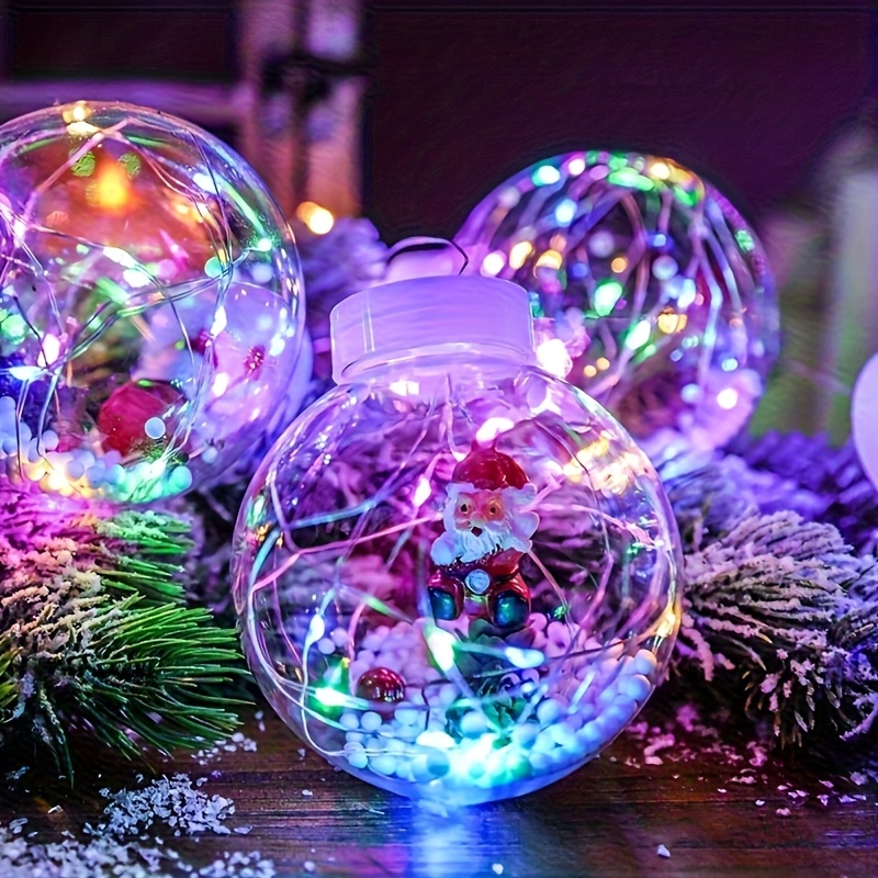 Battery Powered Ornament Curtain Lights with Multiple Modes