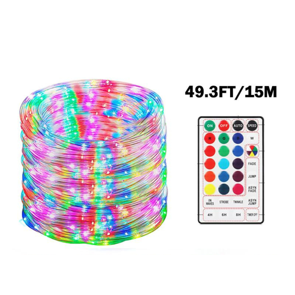Smart Christmas LED String Lights with App, Remote and Sound Control
