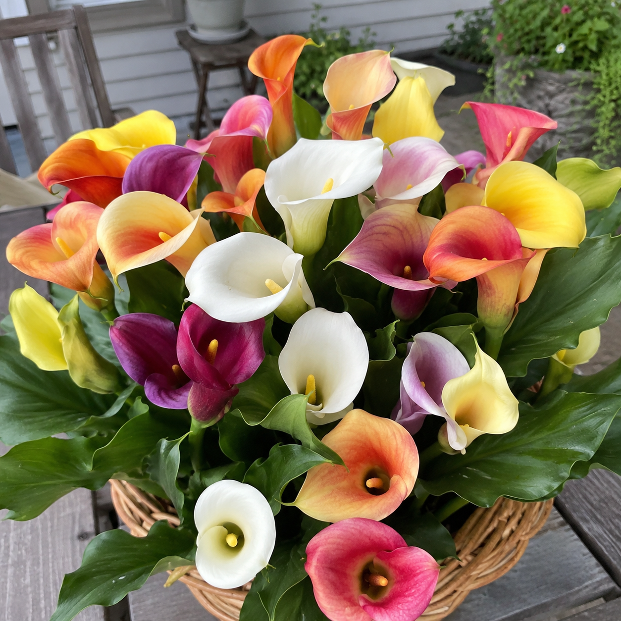 100 Pieces Calla Lily Mix Color Perennial Flower Seeds