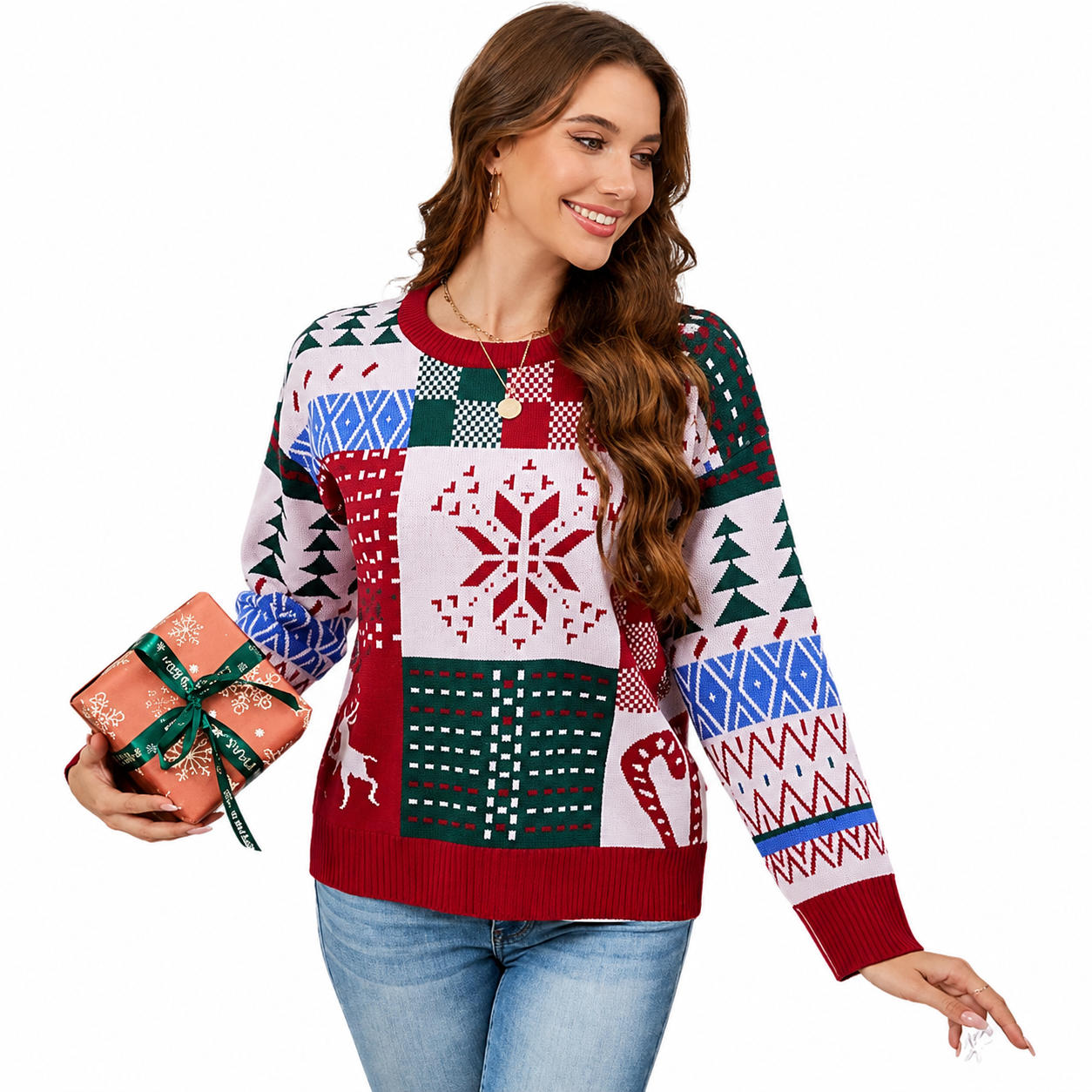 Oversized Christmas Vacation Sweaters For Women