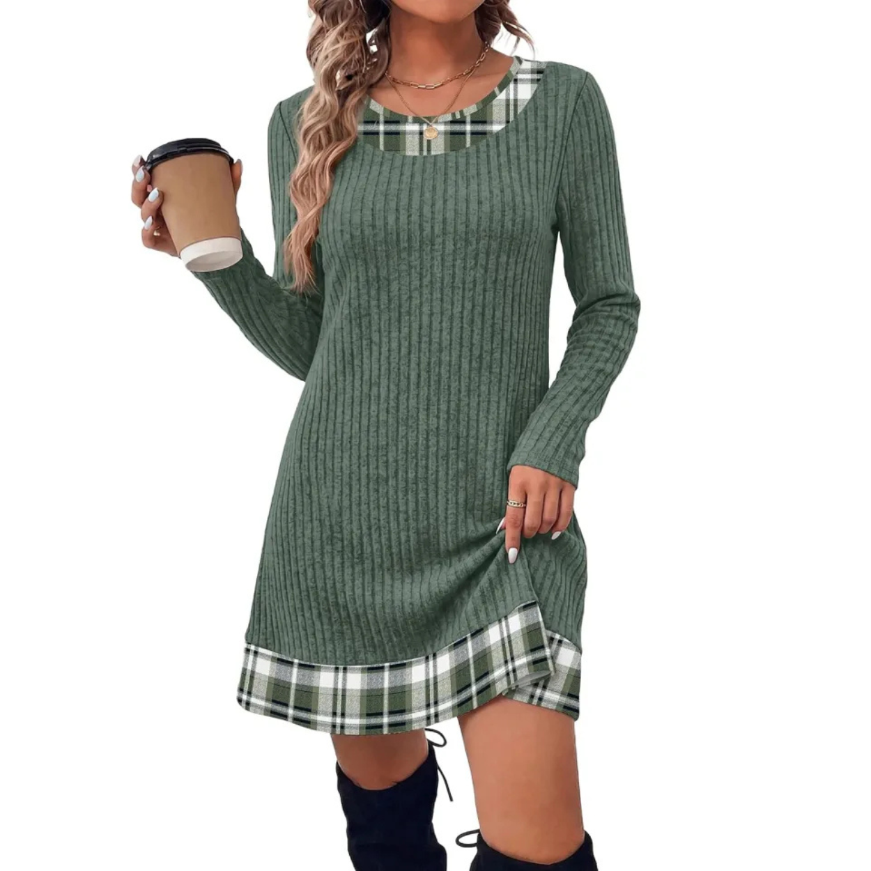 Casual Long Sleeve Christmas Sweater For Women