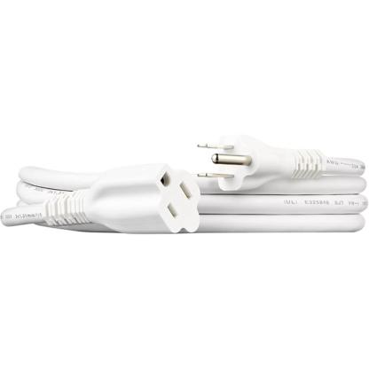 Indoor Extension Power Cord With Flat Plug