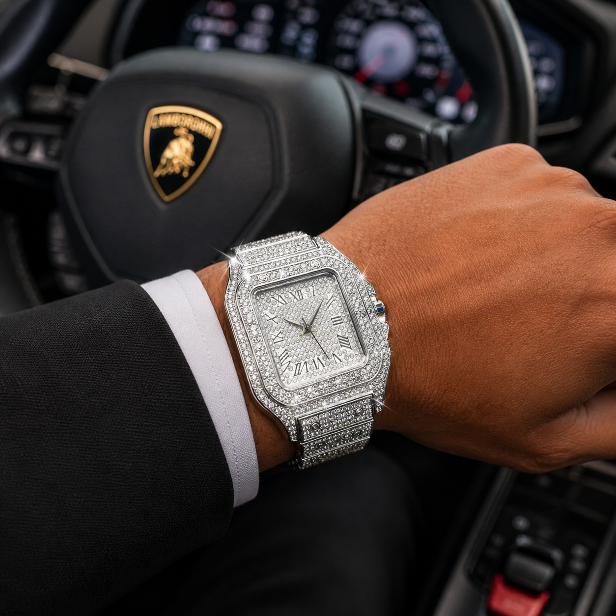 Iced Out Watch