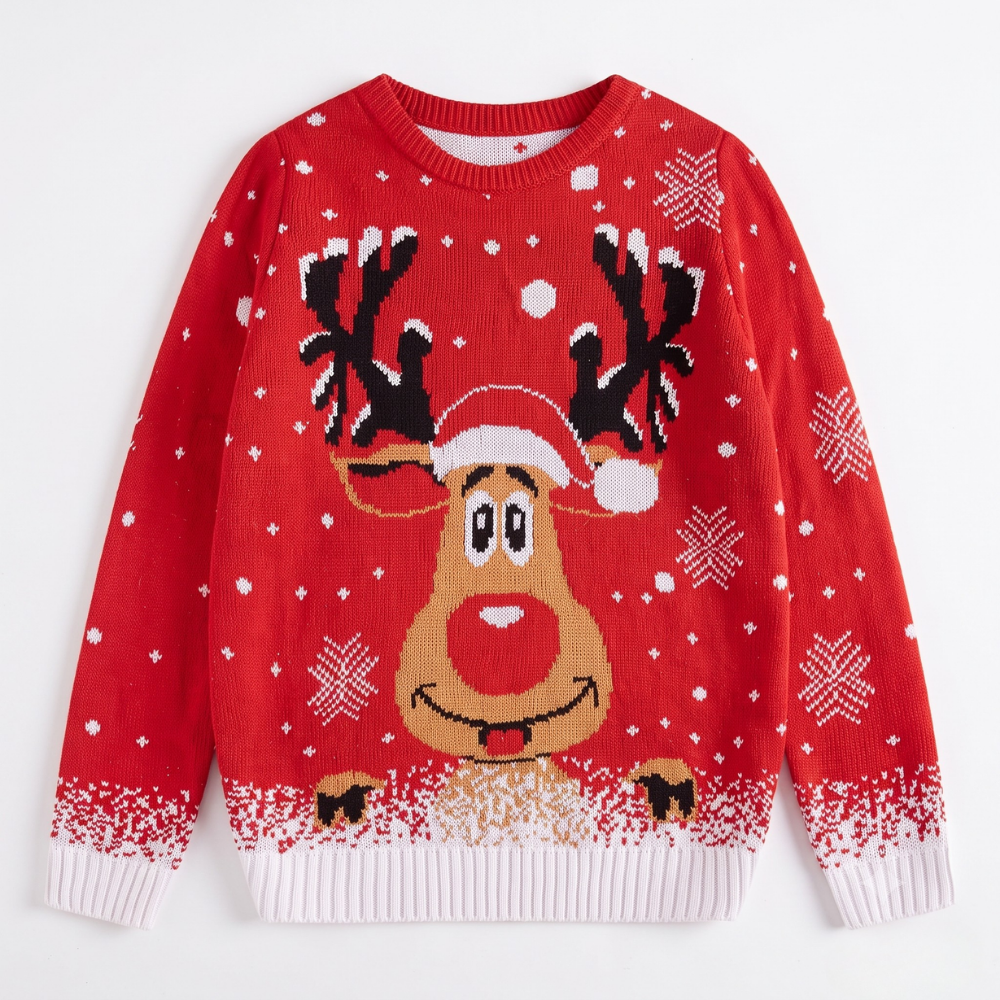 Casual Family Matching Christmas Sweaters 