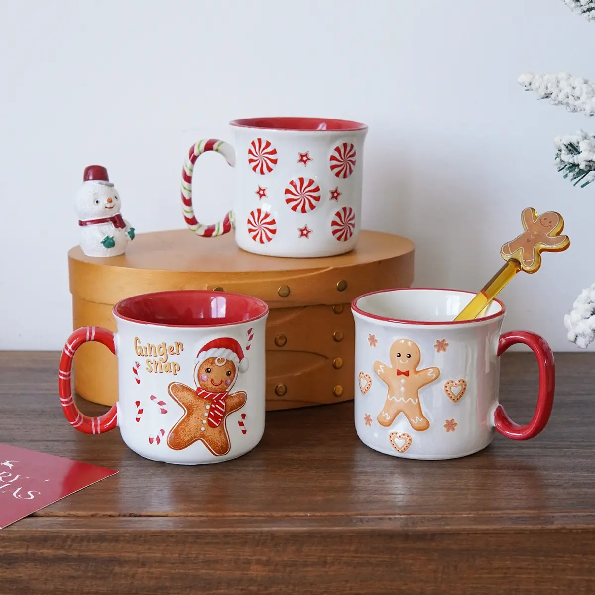 Creative Themed Ceramic Christmas Coffee Mug