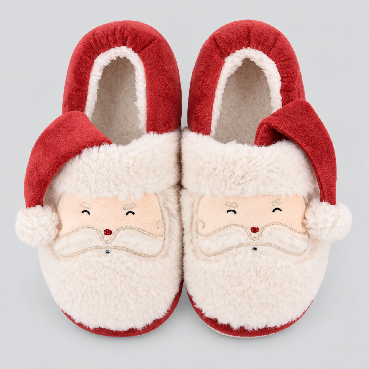 Christmas Family Holiday Slippers Warm Cozy House Shoes