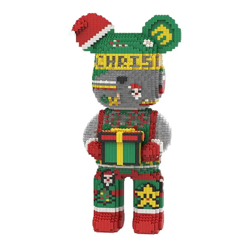 6150 Pieces Christmas Bear Building Block Set For Kids