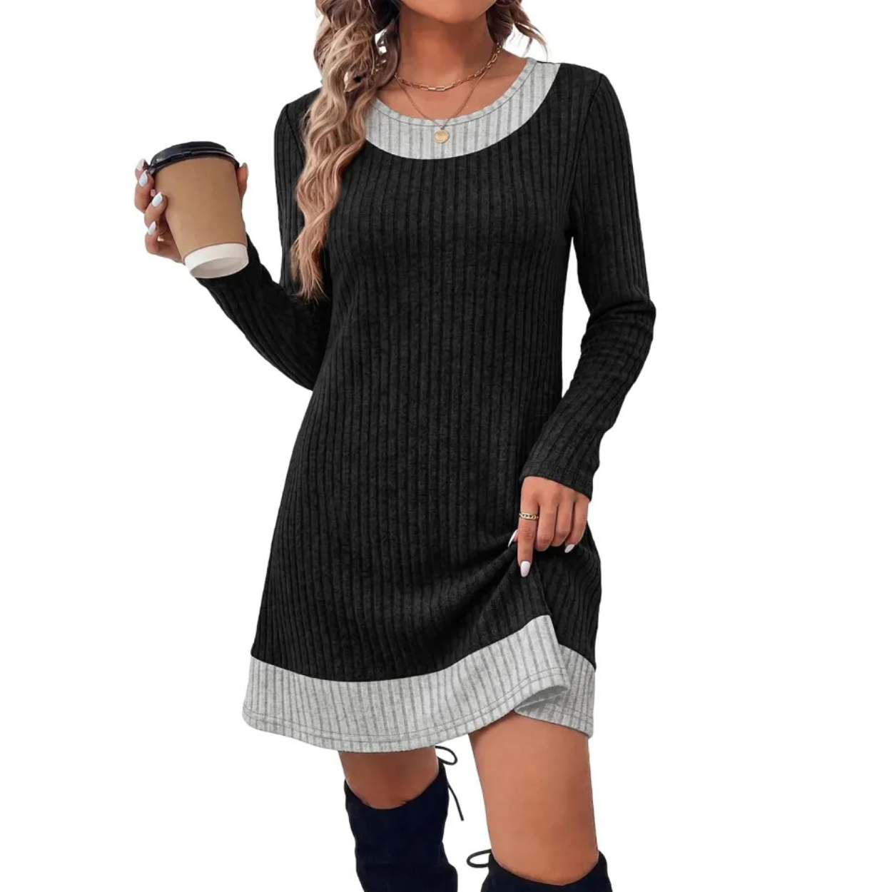 Casual Long Sleeve Christmas Sweater For Women