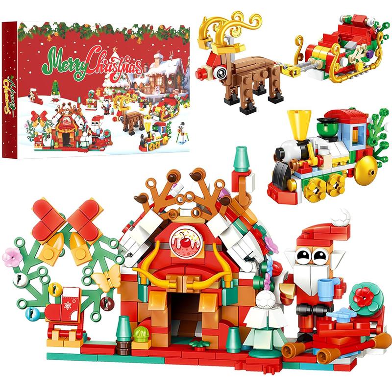 Christmas Advent Calendar Building Blocks For Kids