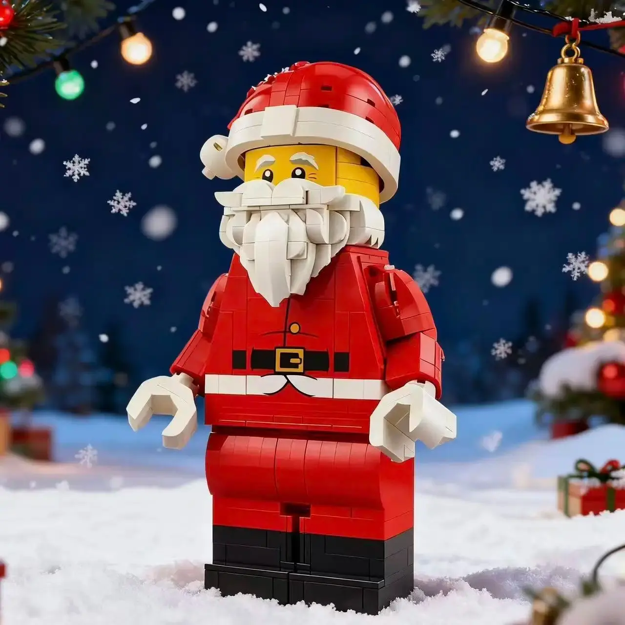 761 Piece Santa Claus Building Block Toy Set