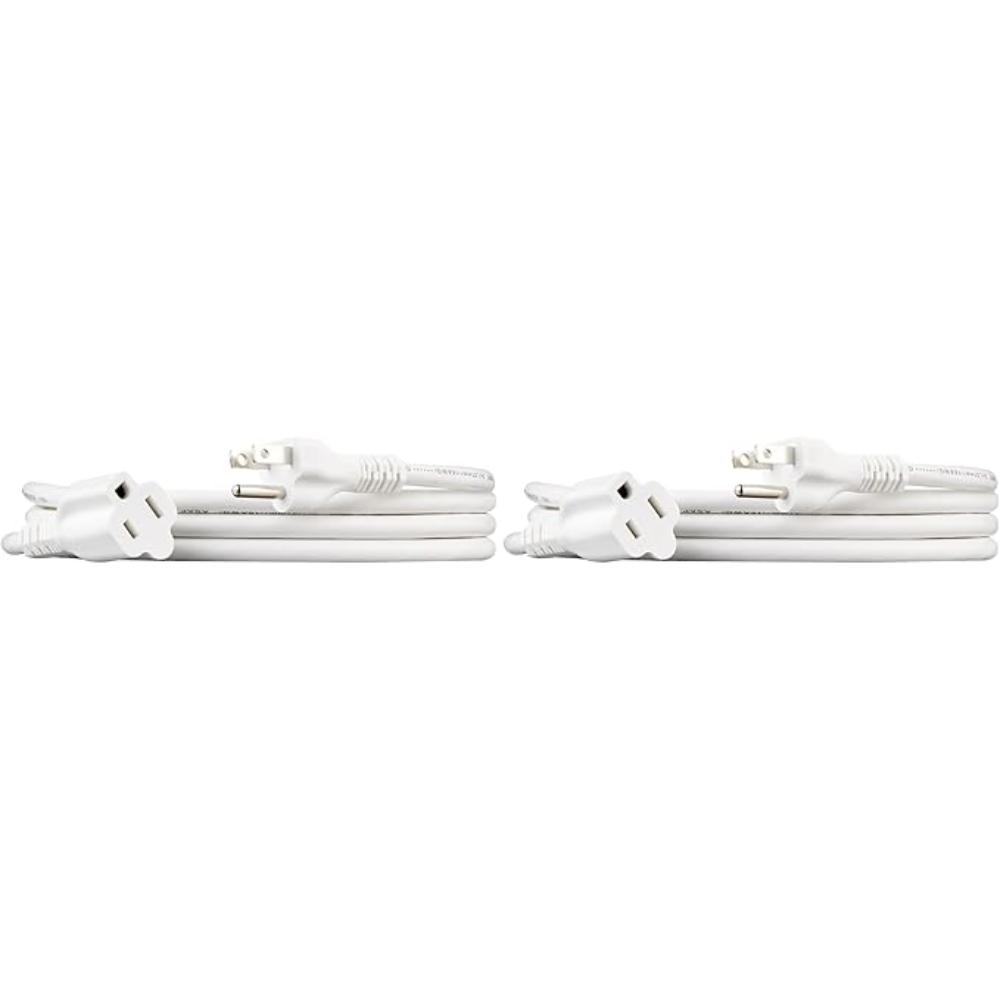 Indoor Extension Power Cord With Flat Plug