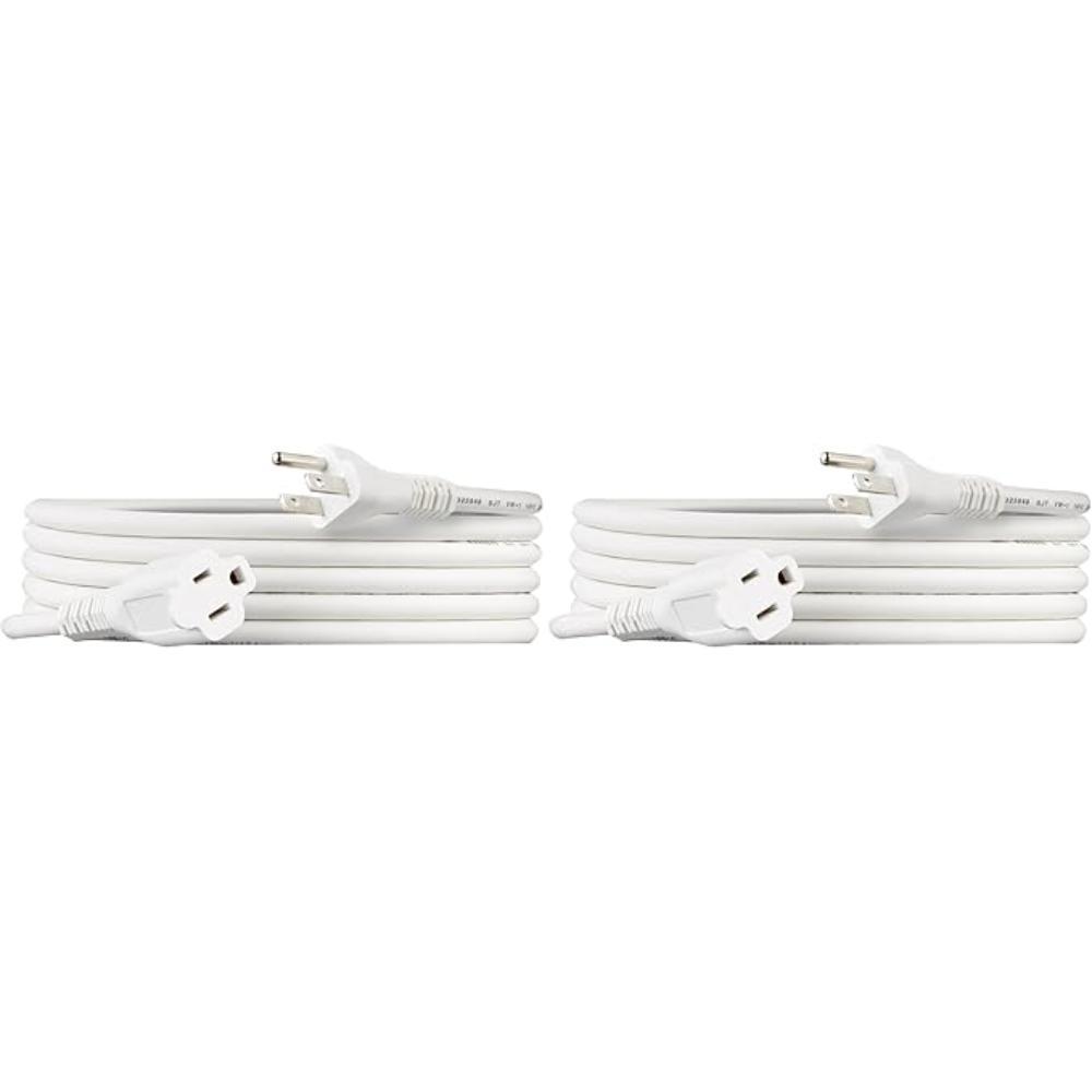 Indoor Extension Power Cord With Flat Plug