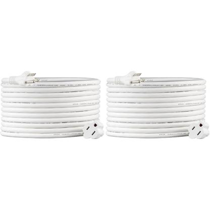 Indoor Extension Power Cord With Flat Plug