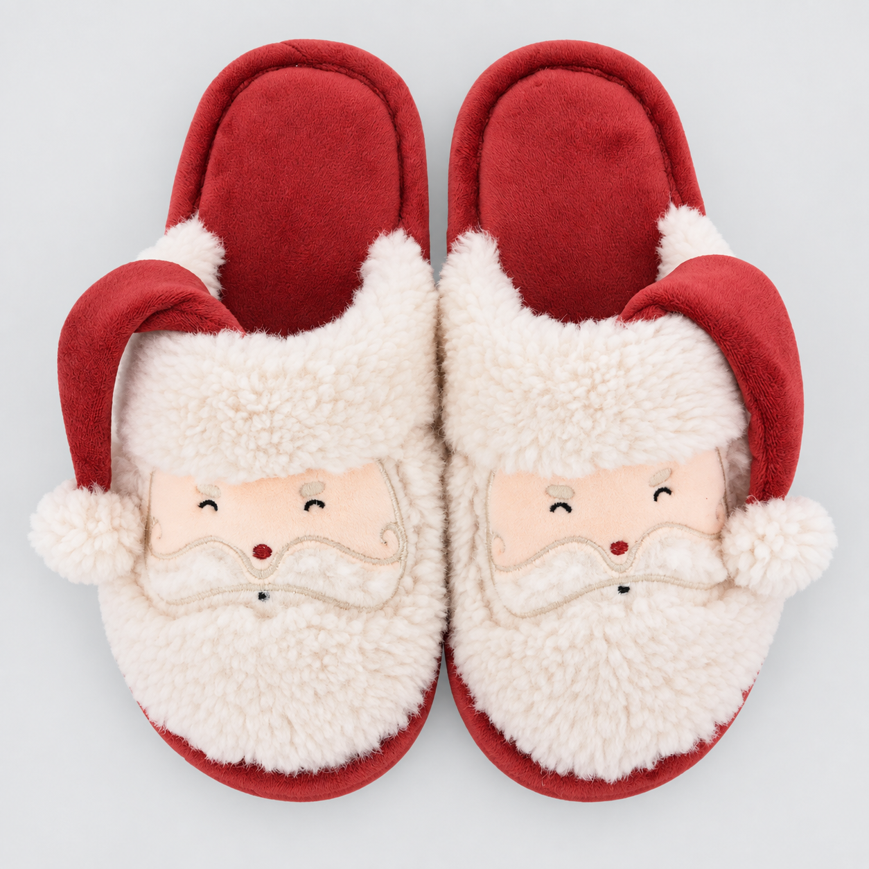 Christmas Family Holiday Slippers Warm Cozy House Shoes