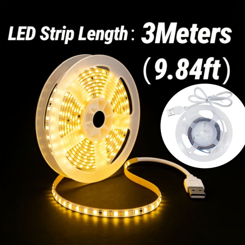 USB Powered Cuttable LED Strip Light for TV and Indoor Decor