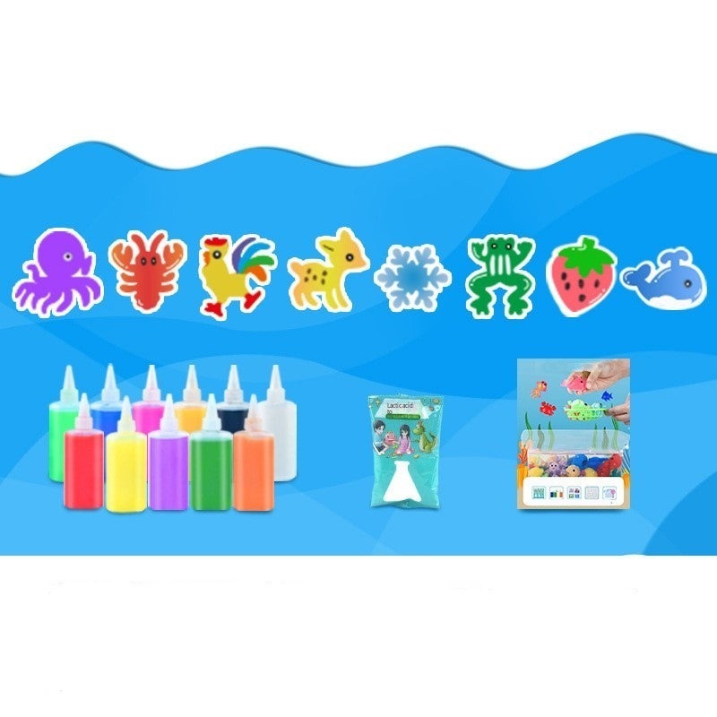 Children's DIY Aqua Fairy Marine Mold-Amzemart