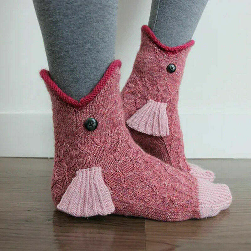 Funky Christmas Winter Socks