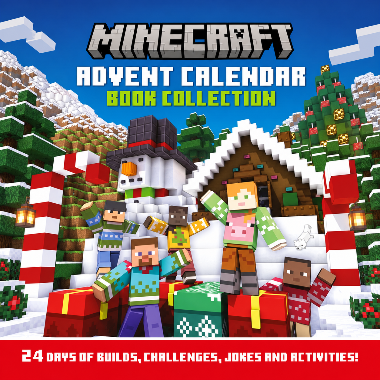 24 Days Block Adventure Christmas Advent Calendar Book Collection