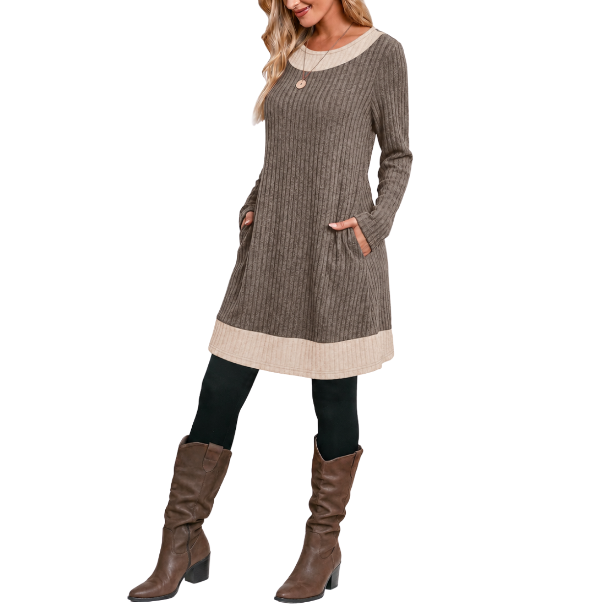Casual Long Sleeve Christmas Sweater For Women