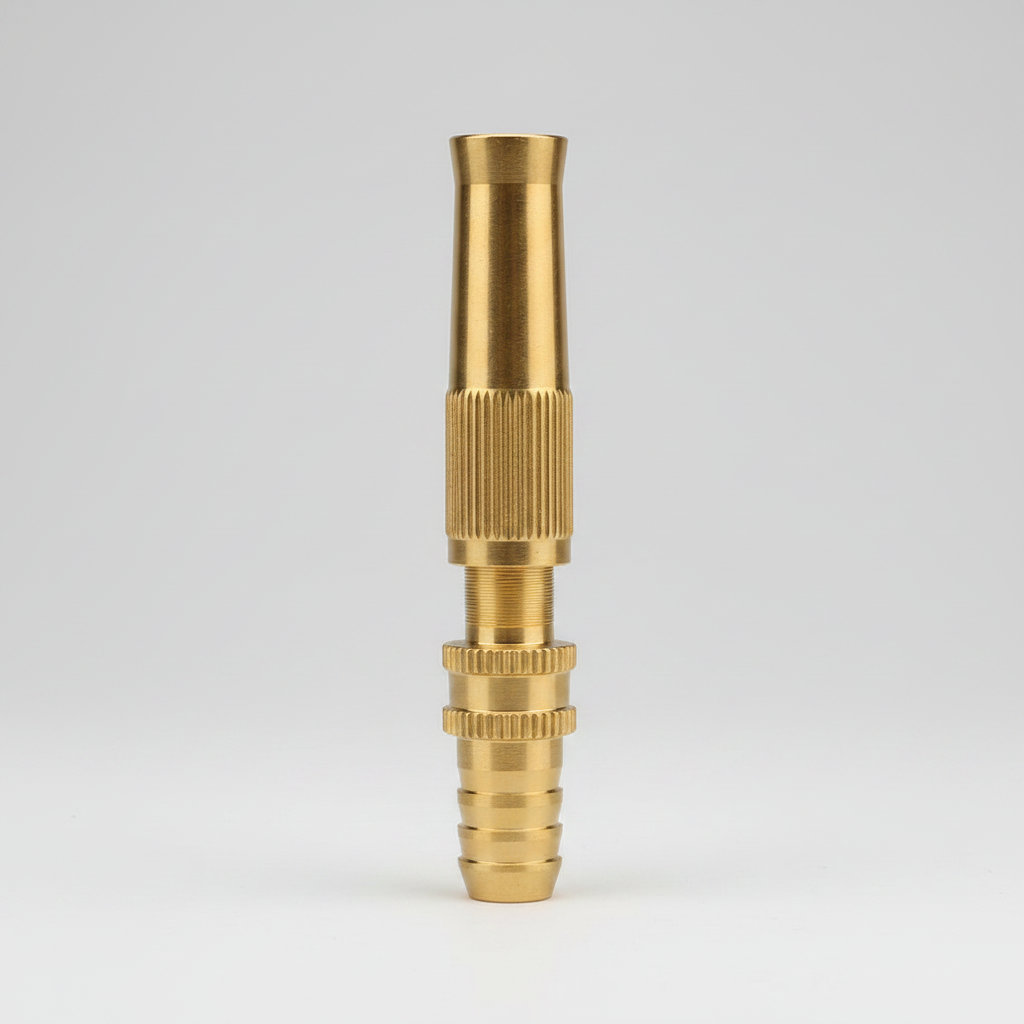 Straight Spray Gun Water Hose Nozzle Universal Hose Connector With Adjustable Valve