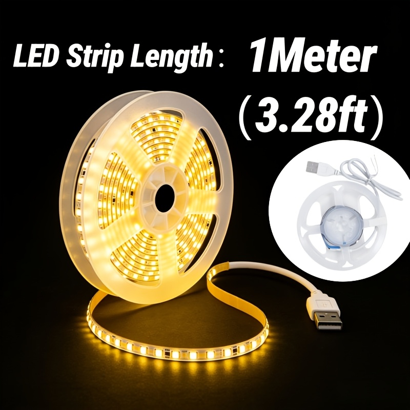 USB Powered Cuttable LED Strip Light for TV and Indoor Decor