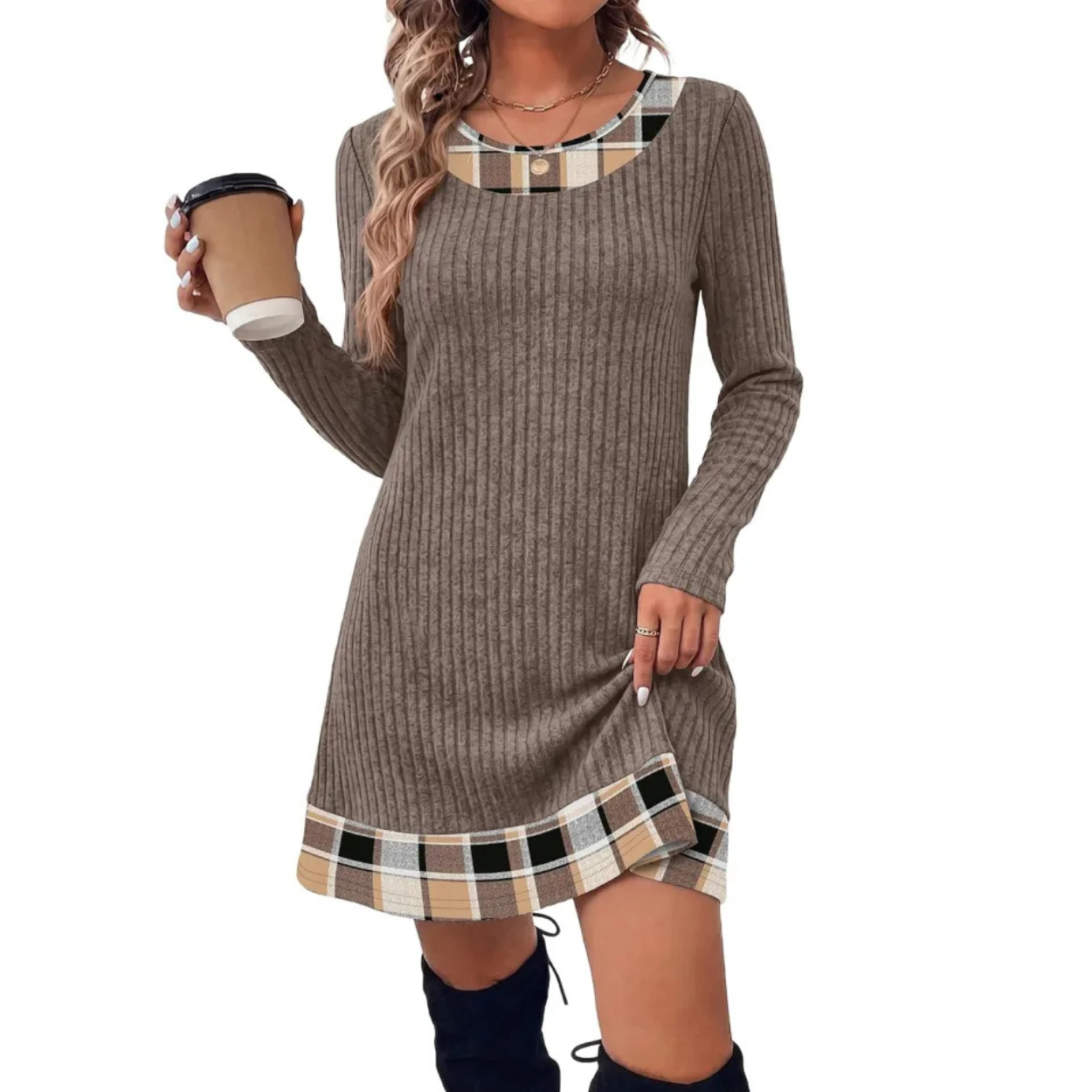 Casual Long Sleeve Christmas Sweater For Women