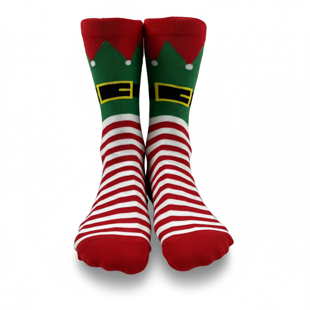 Elf Squad Christmas Socks For Men
