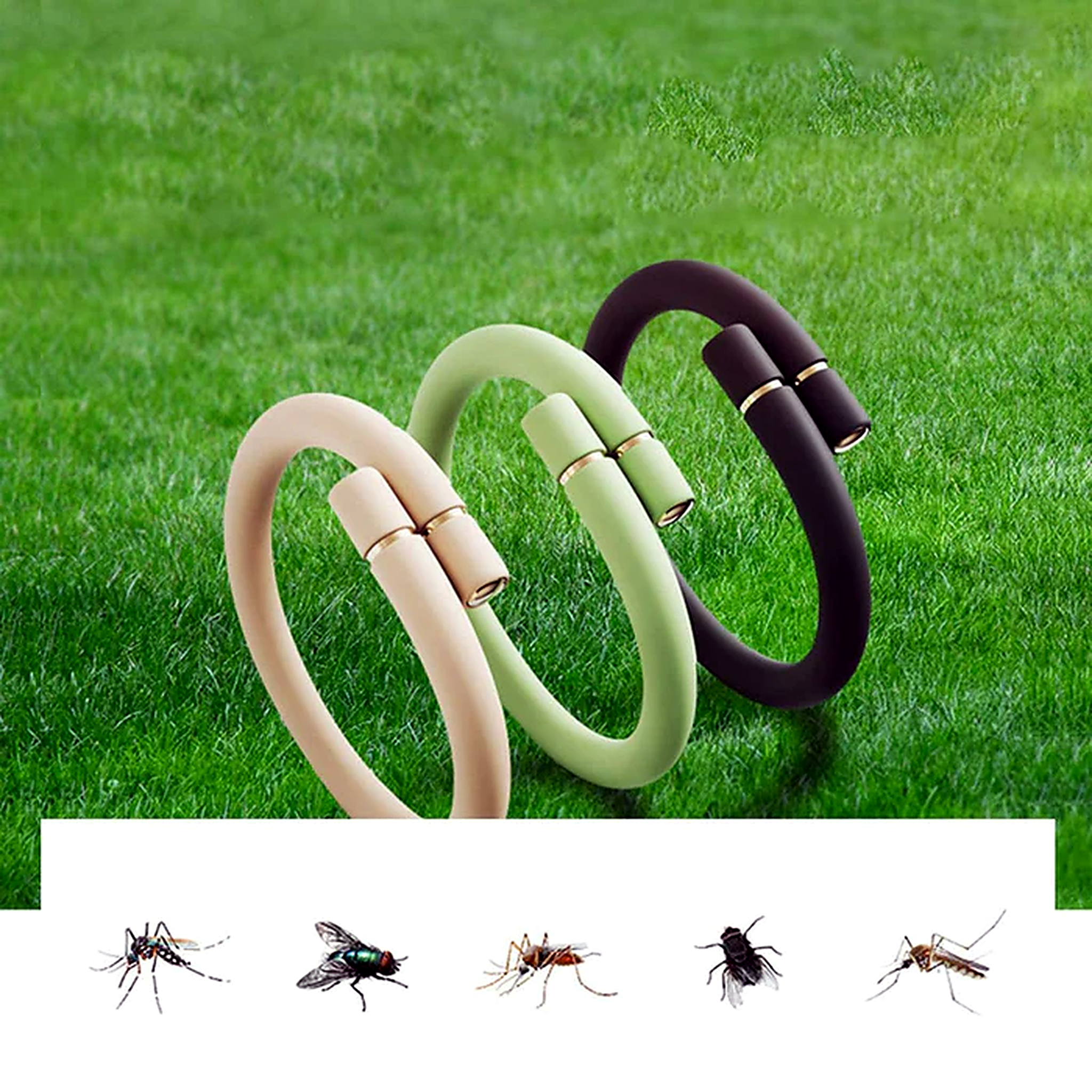 Natural Anti Mosquito Insect Repellent Electra Wristband Bracelet