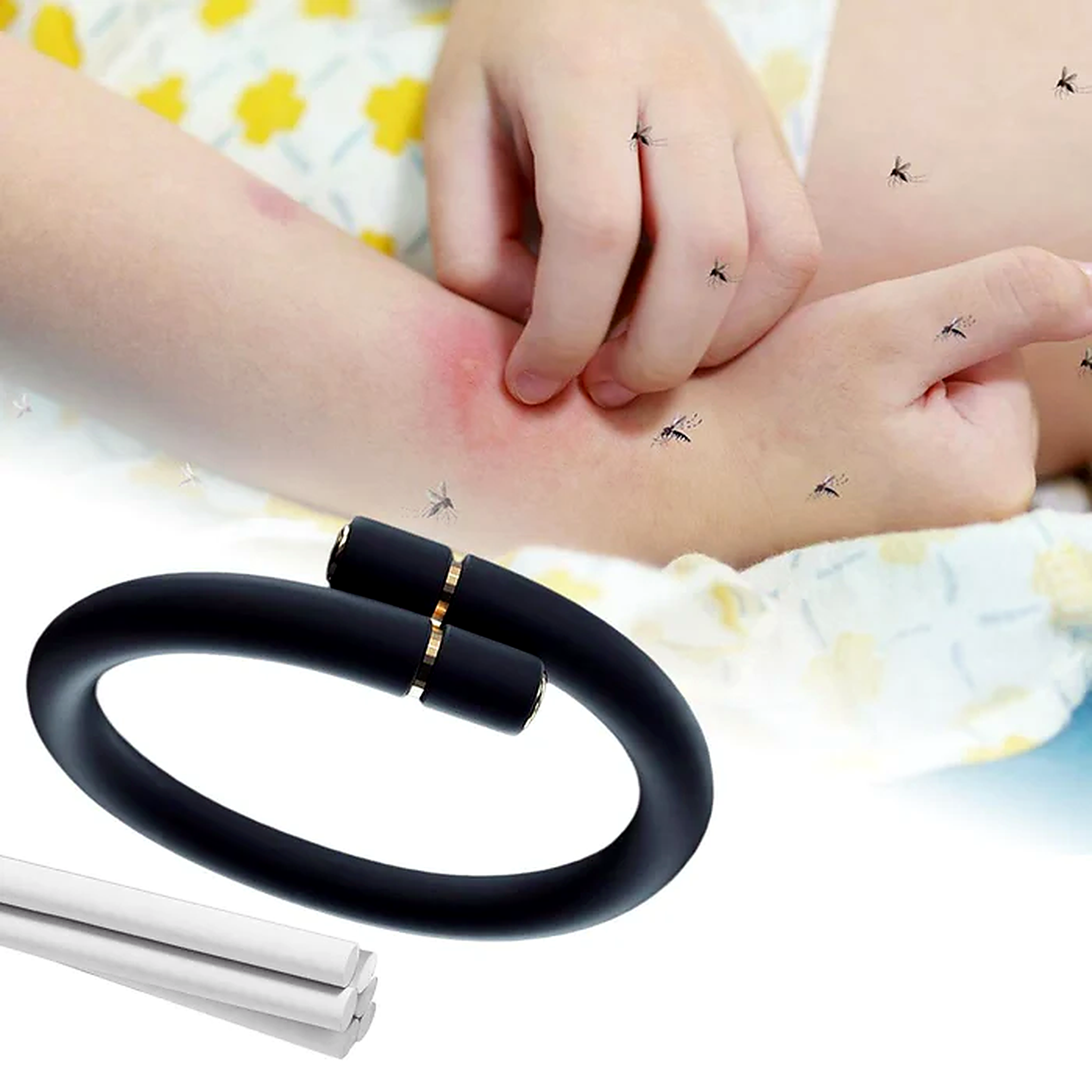 Natural Anti Mosquito Insect Repellent Electra Wristband Bracelet