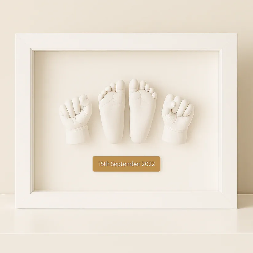 Baby Keepsake Casting 3D Mould Frame Kit