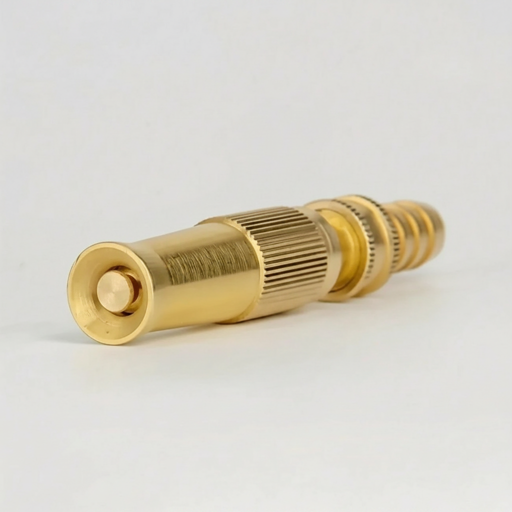 Straight Spray Gun Water Hose Nozzle Universal Hose Connector With Adjustable Valve