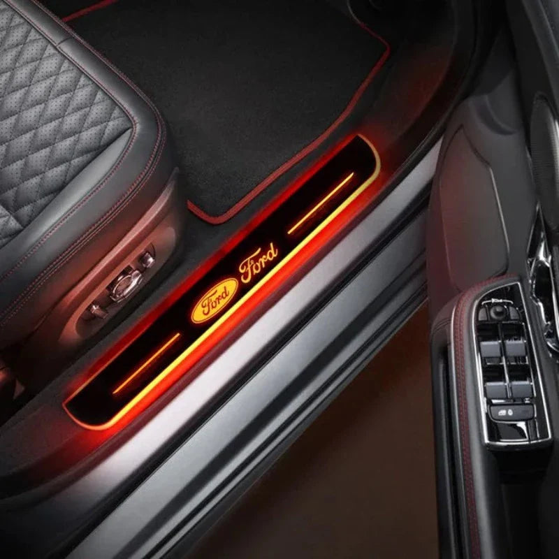 LED Illuminated Ford Door Sills-Amzemart