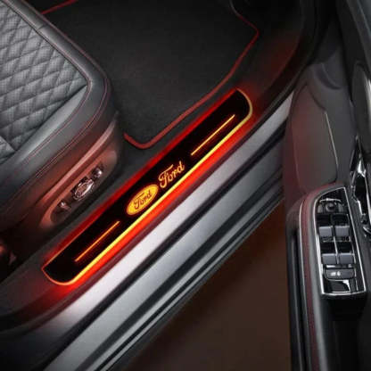 LED Illuminated Ford Door Sills-Amzemart