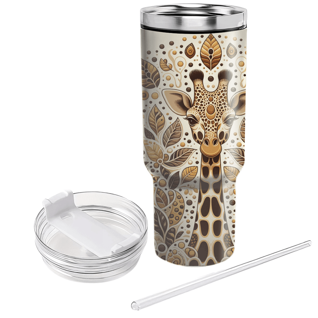 Charming Giraffe Patterns  Tumbler Cups