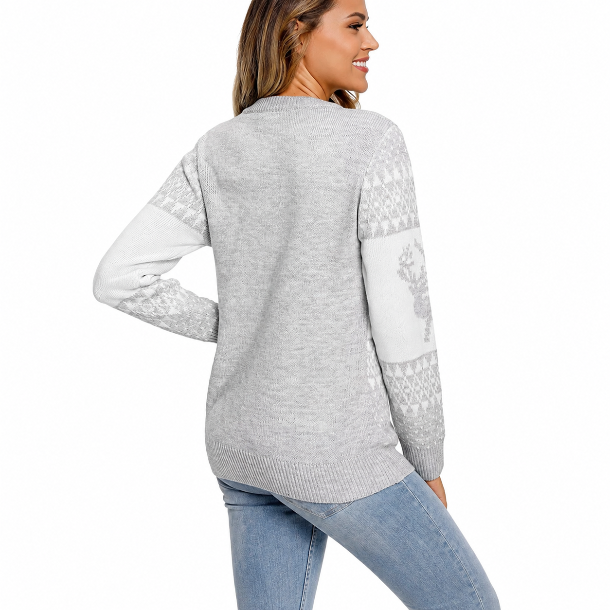 Casual Christmas Knit Winter Sweater For Women