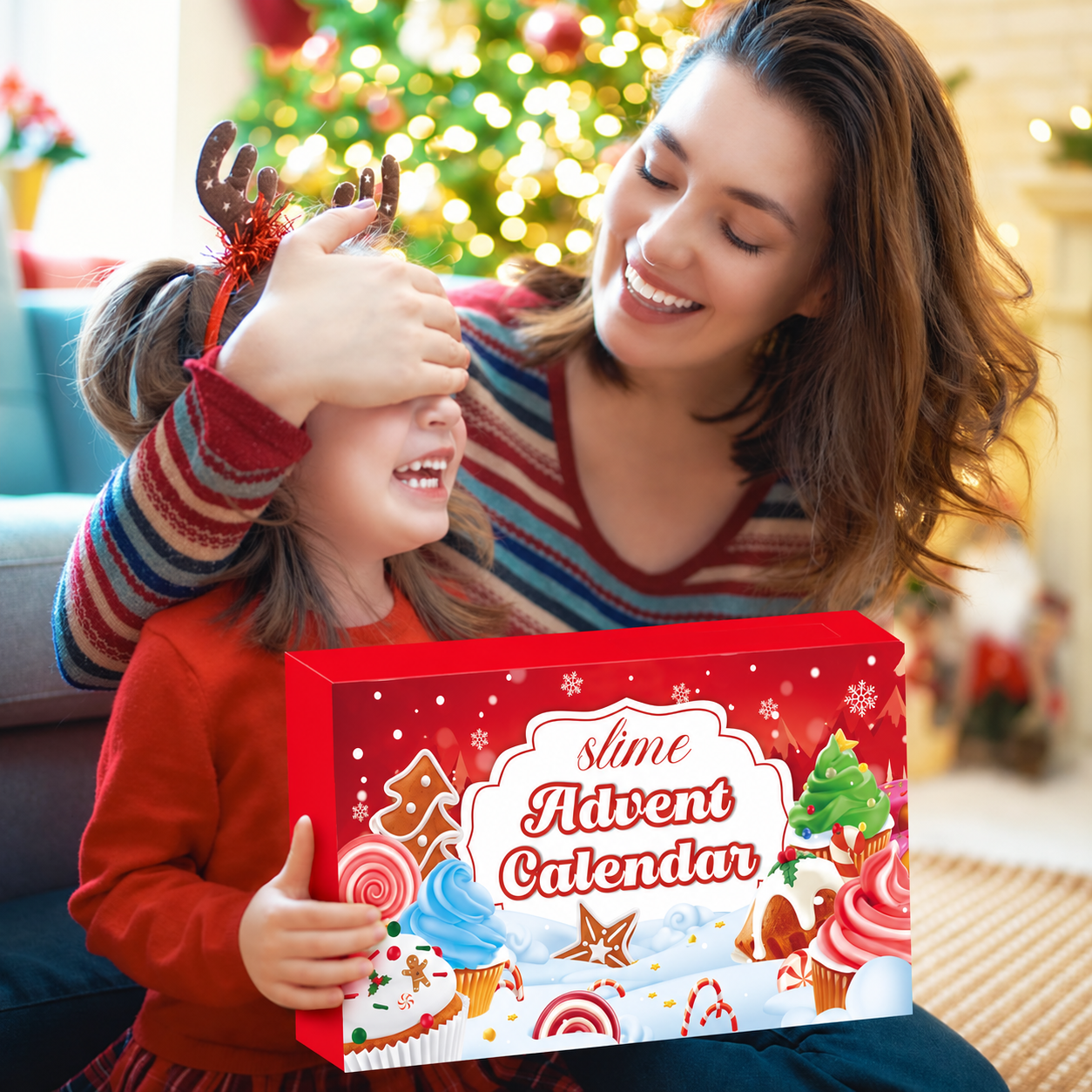 2026 Christmas Countdown Advent Calendar Kit For Kids