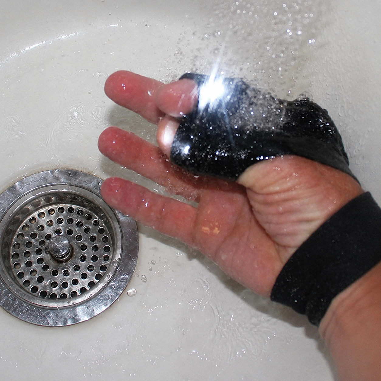 LED Flashlight Gloves For Camping Fishing And Night Tasks
