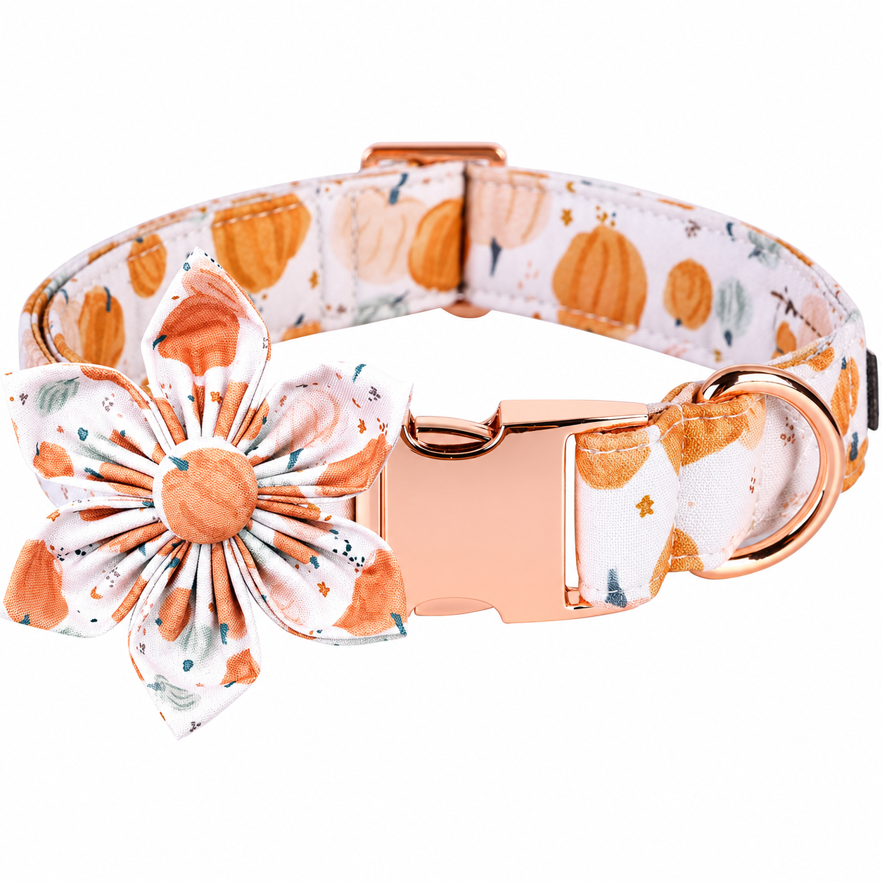 Christmas Dog Collar with Adjustable Plaid Design