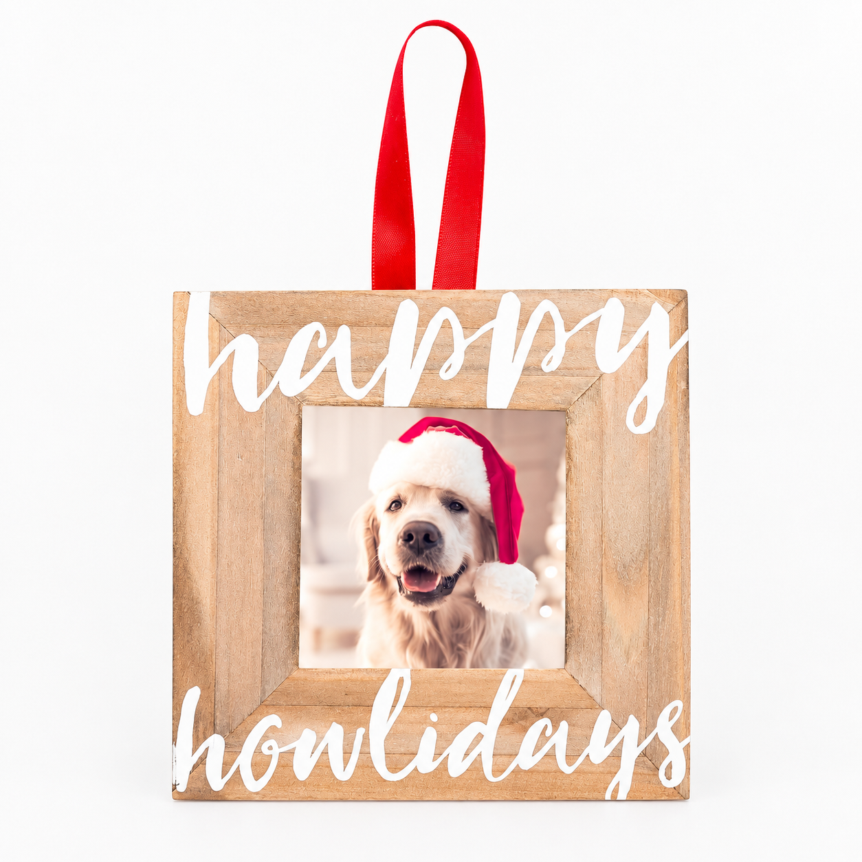 Christmas Double Sided Photo Ornament with Ink Pad Kit