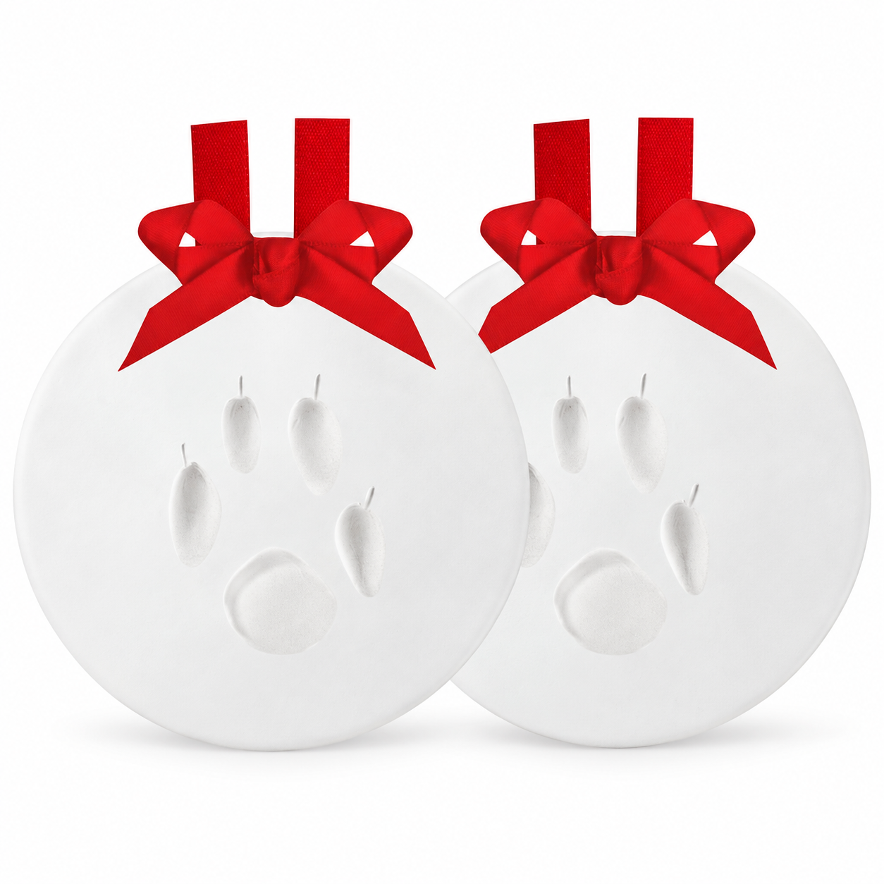 Christmas Double Sided Photo Ornament with Ink Pad Kit