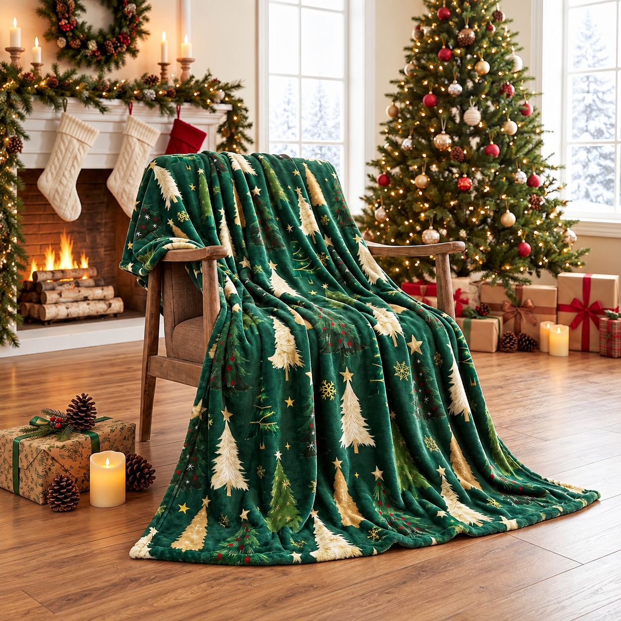 Christmas Blanket For Couch And Bed For Men And Women