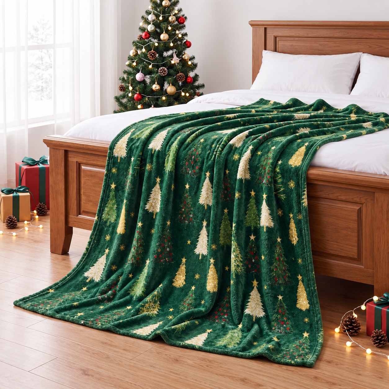 Christmas Blanket For Couch And Bed For Men And Women