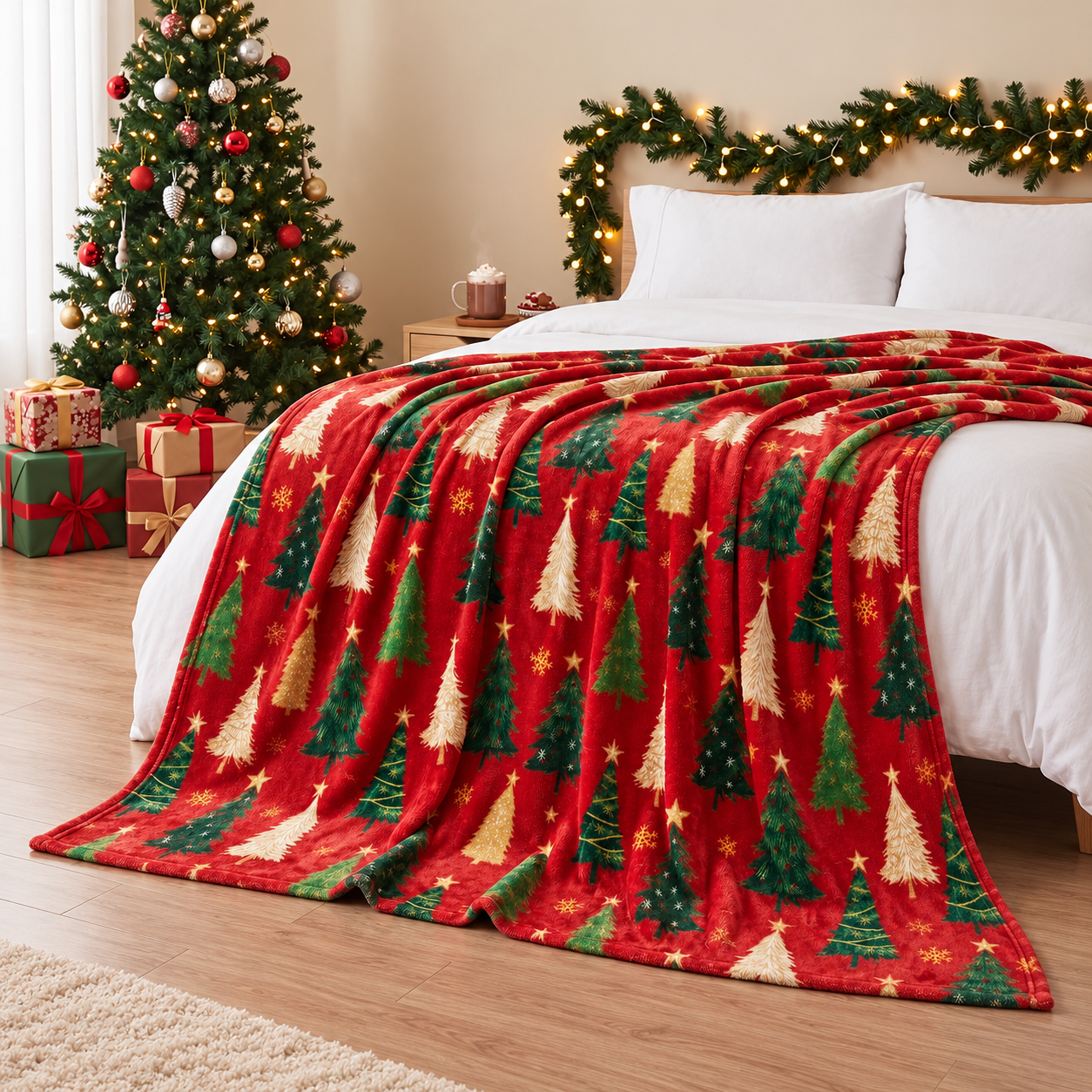Christmas Blanket For Couch And Bed For Men And Women